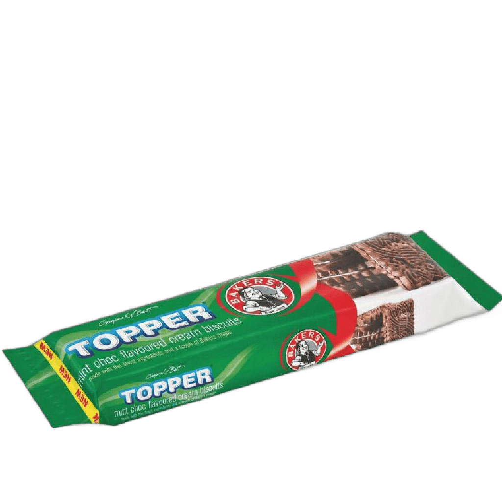 BAKERS TOPPERS MINT CHOC 125g