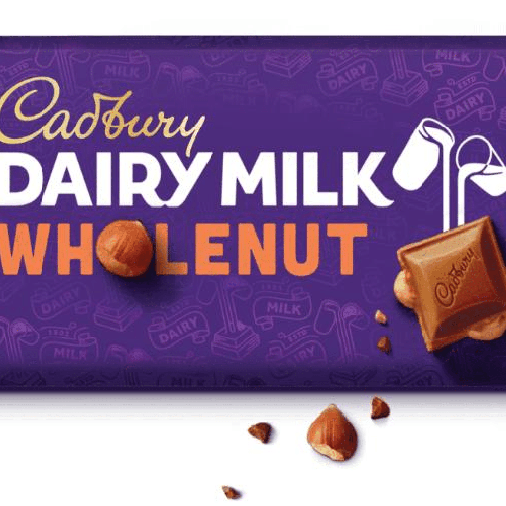 CADBURRY DAILY MILK WHOLENUT 150GM