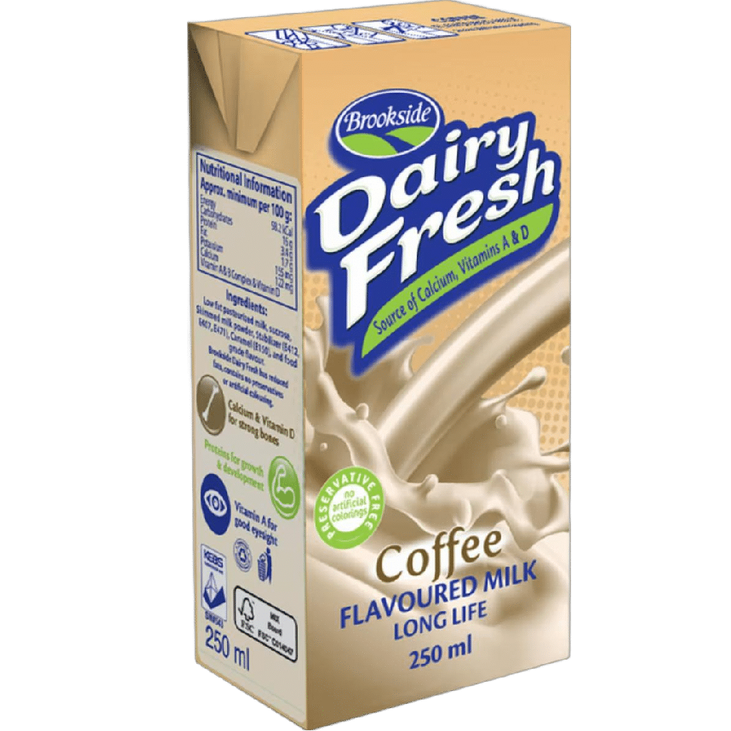 Brookside Dairy Fresh 250ml x 24 Coffee