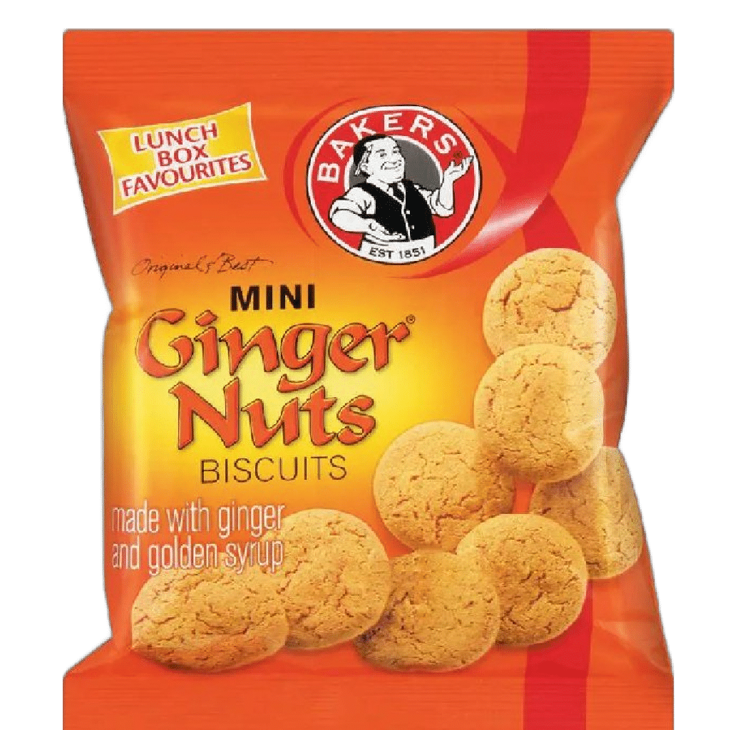 Bakers Gingernut MINI 40gm x 24
