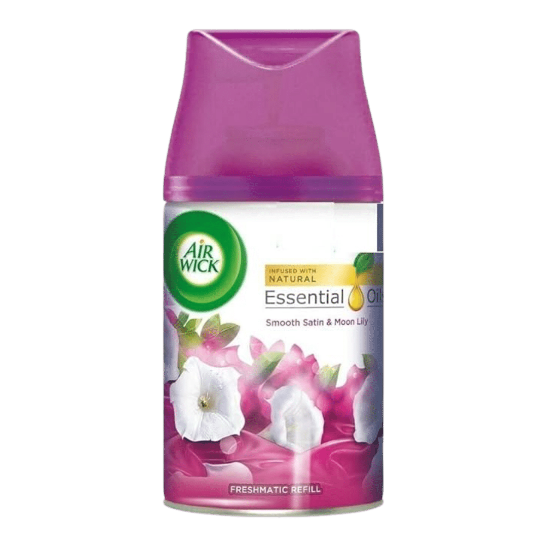 Airwick Freshmatic Refill 250ml x 4 Satin & Lilly