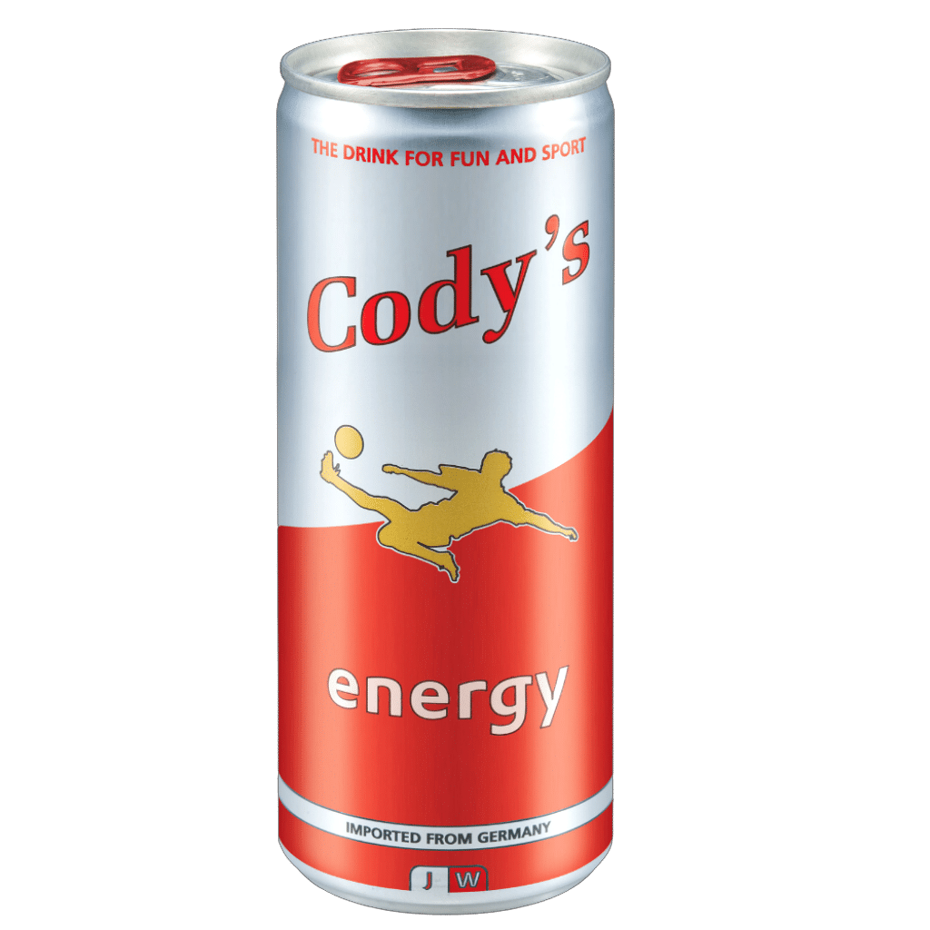 Cody’s Energy Drink 250ml 1X24 Pcs
