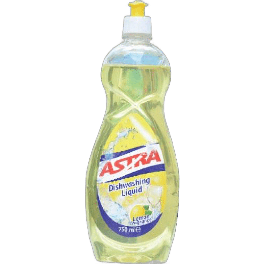 ASTRA DISHWASH 750mlx12pc Lemon