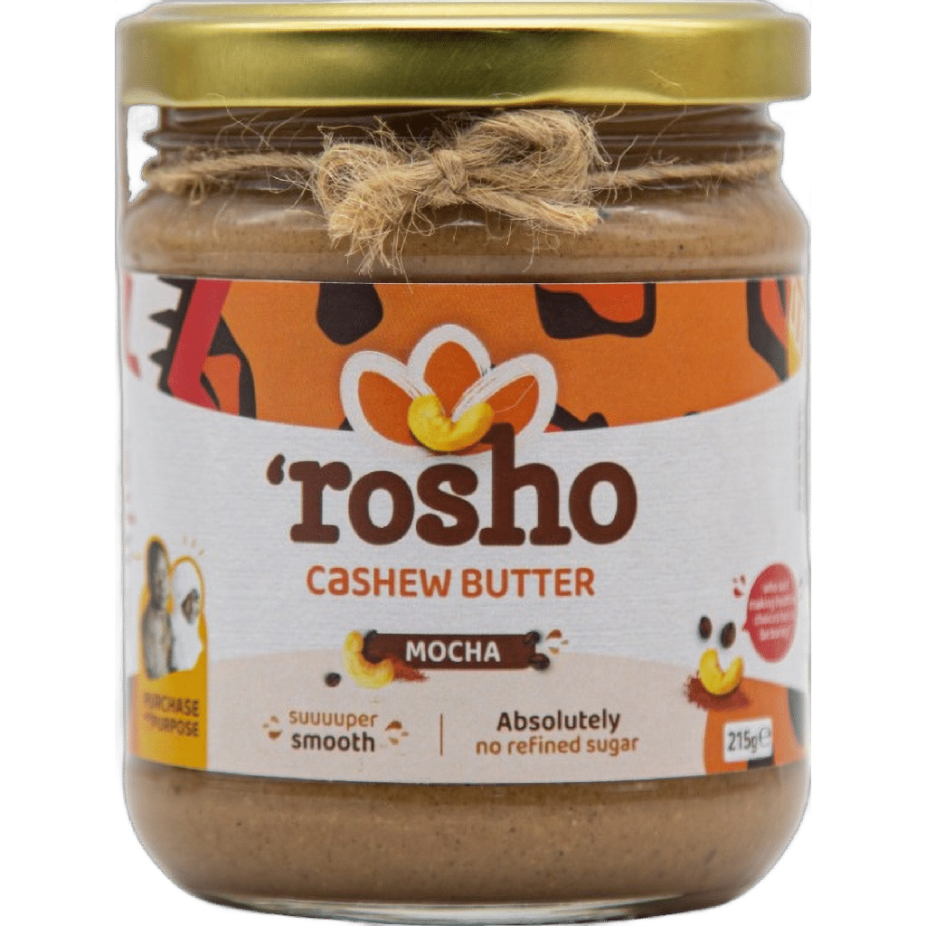 Rosho Cashew Butter 200g – Mocha