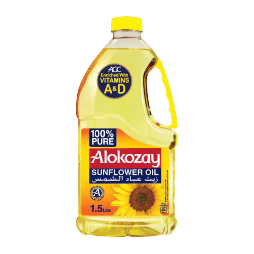 ALOKOZAY SUNFLOWER OIL 1.5LTR x6