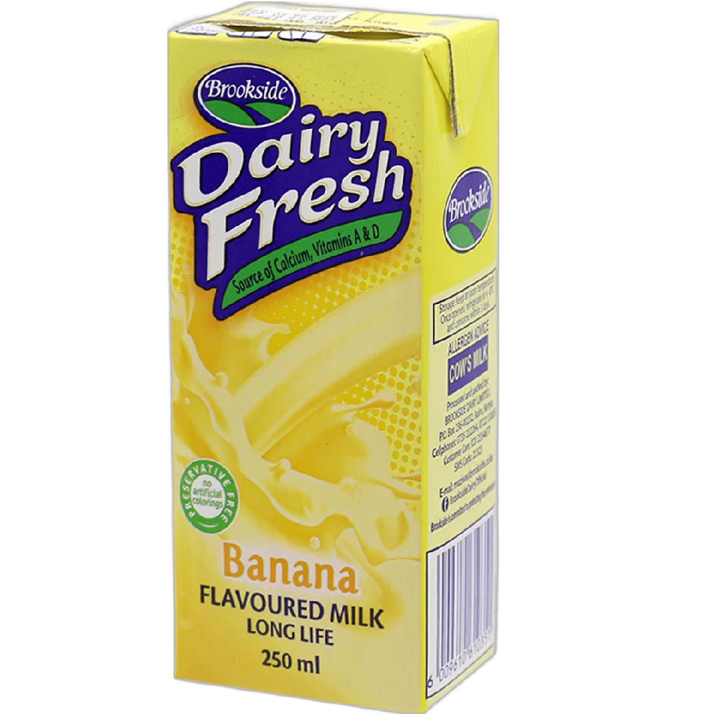 Brookside Dairy Fresh 250ml x 24 Banana