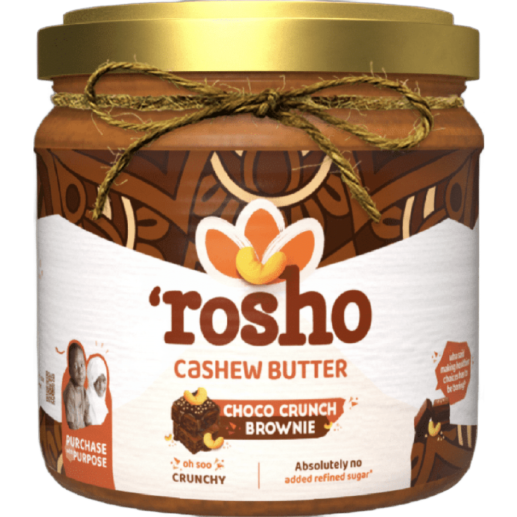 Rosho Cashew Butter 200g – Choco Crunch Brownie