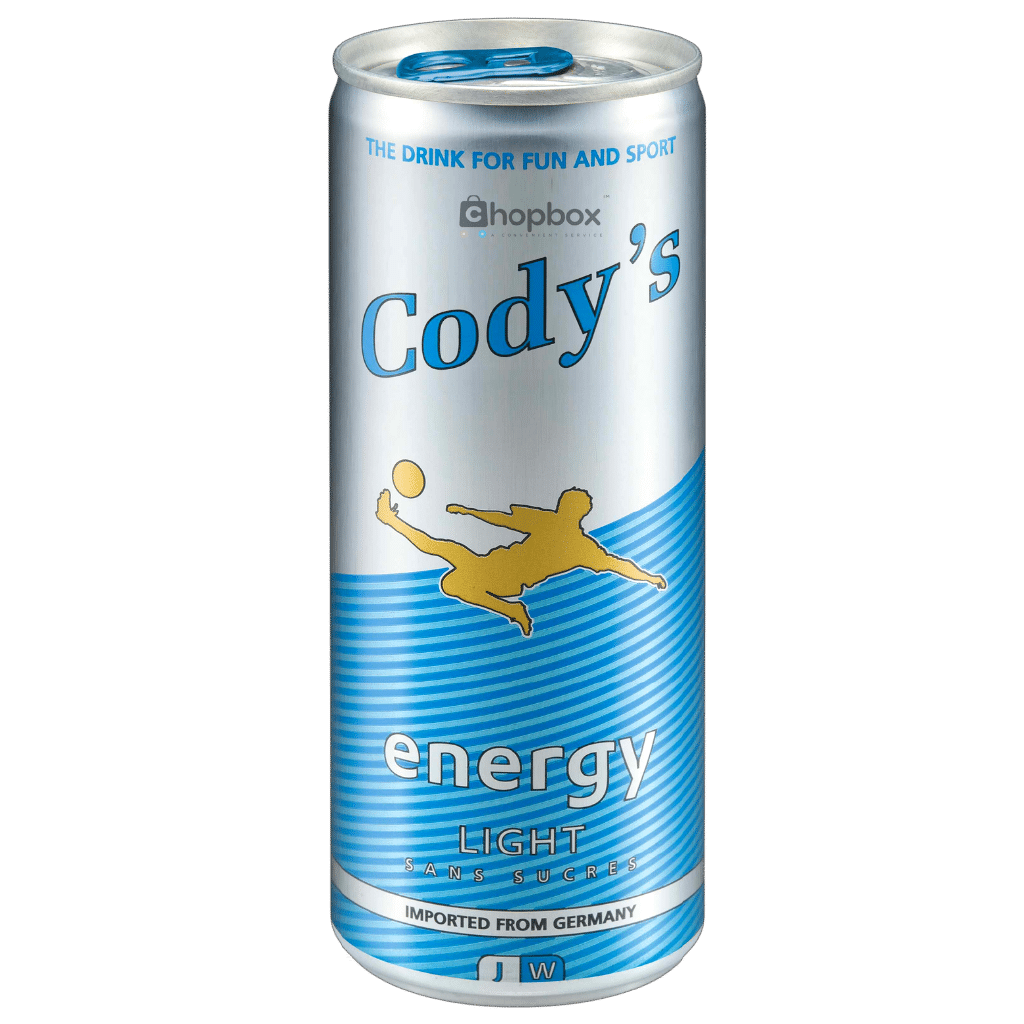 Cody’s Energy Drink Light 250 ML 1X24Pcs