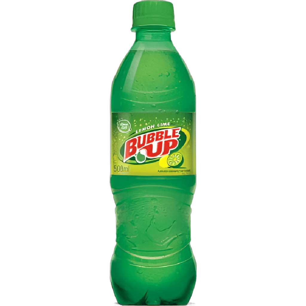 BUBBLE UP LEMON LIME 350ML