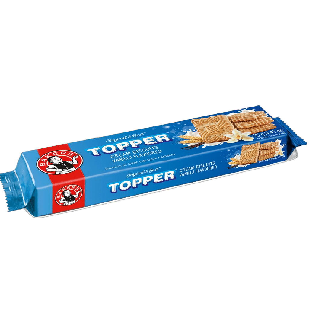 BAKERS TOPPERS VANILLA 125g