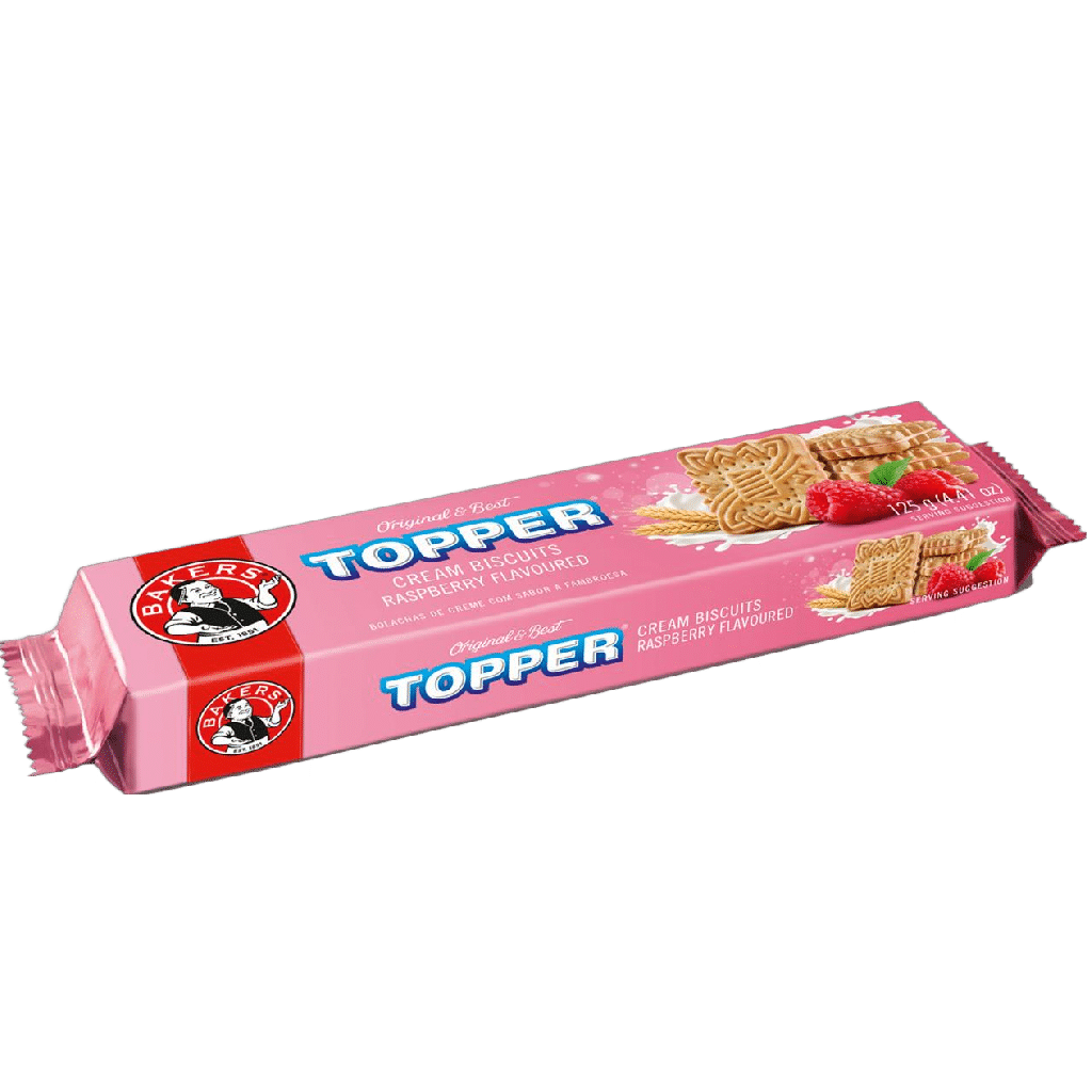 BAKERS TOPPERS RASPBERRY