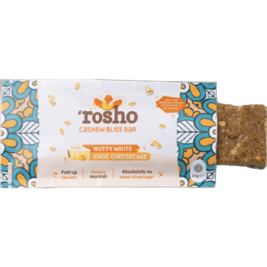 Rosho Oat Bar – Nutty White Chocolate Cheesecake