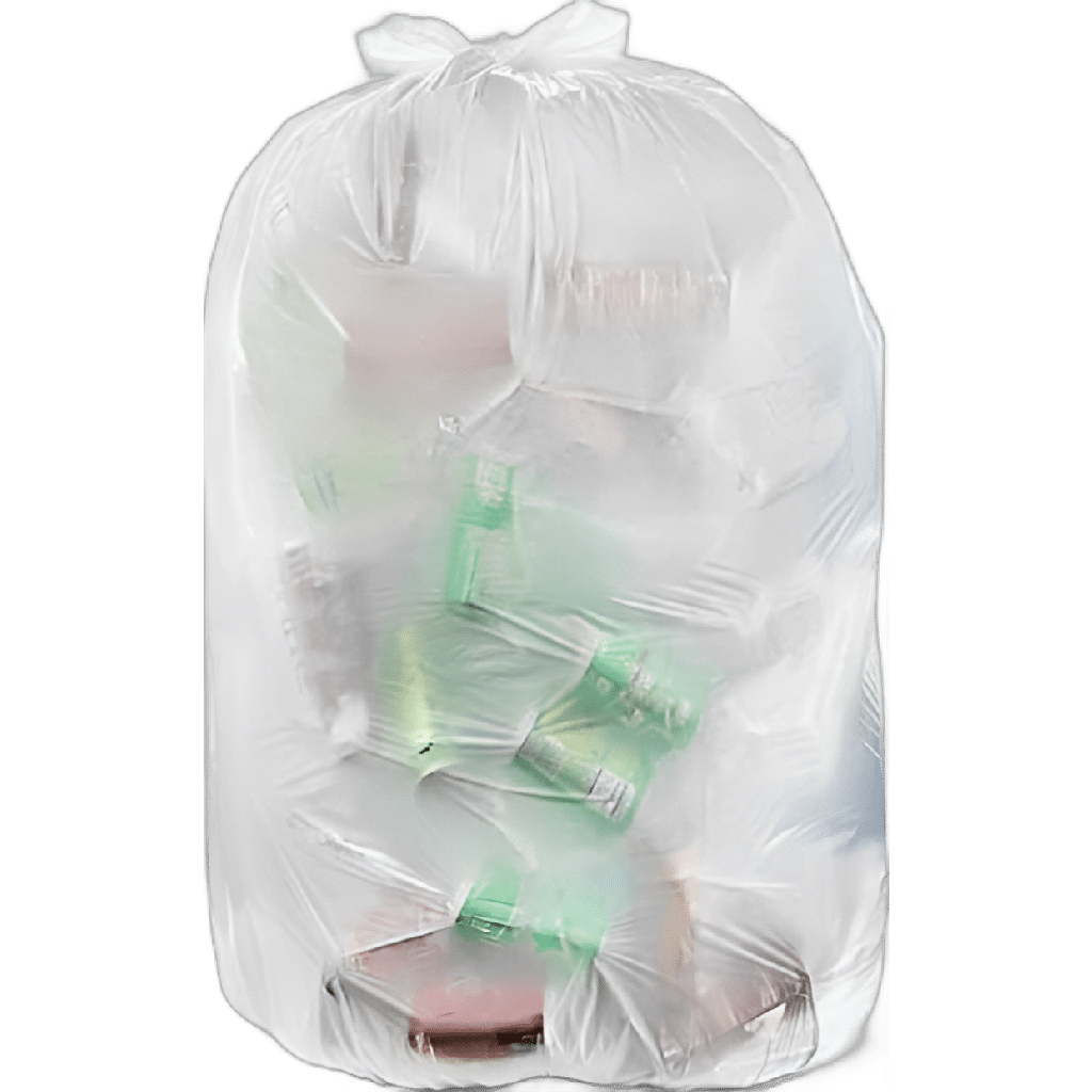 BONGO TRASH BAGS CLEAR EXTRA LARGE