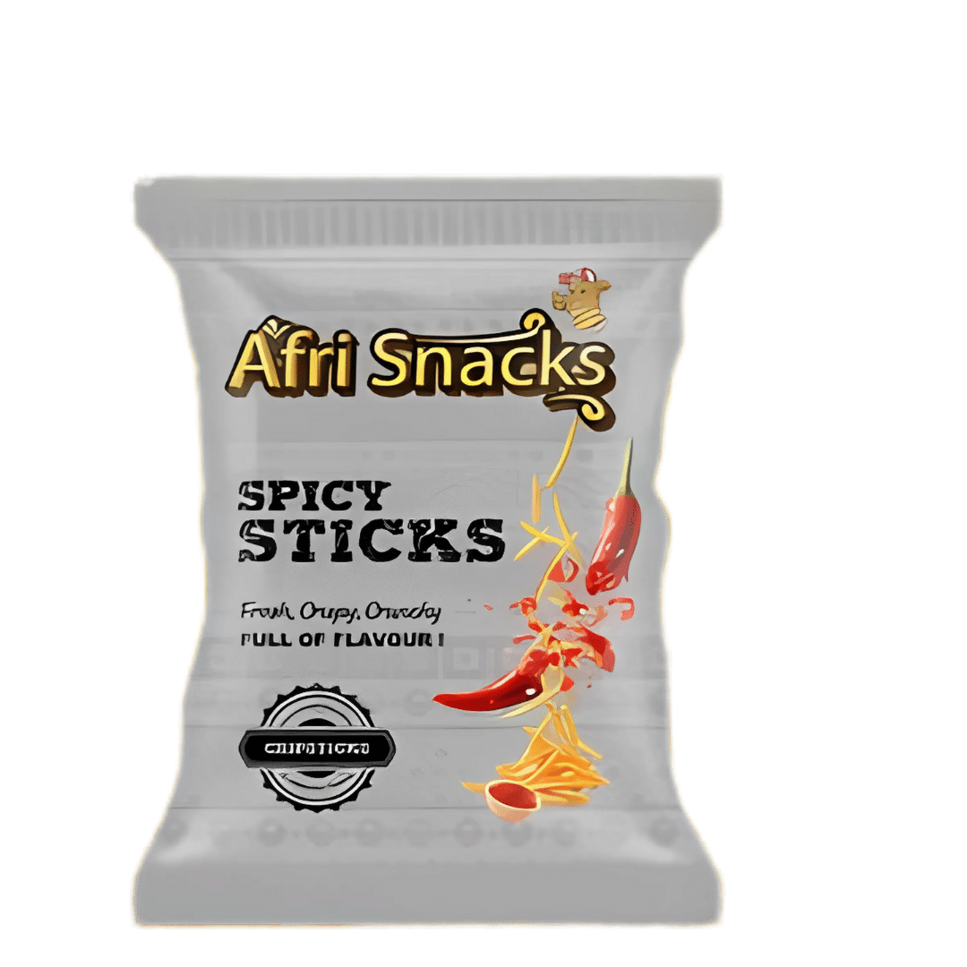 AFRI SNACKS CRISPS 35G X 48PC Spicy