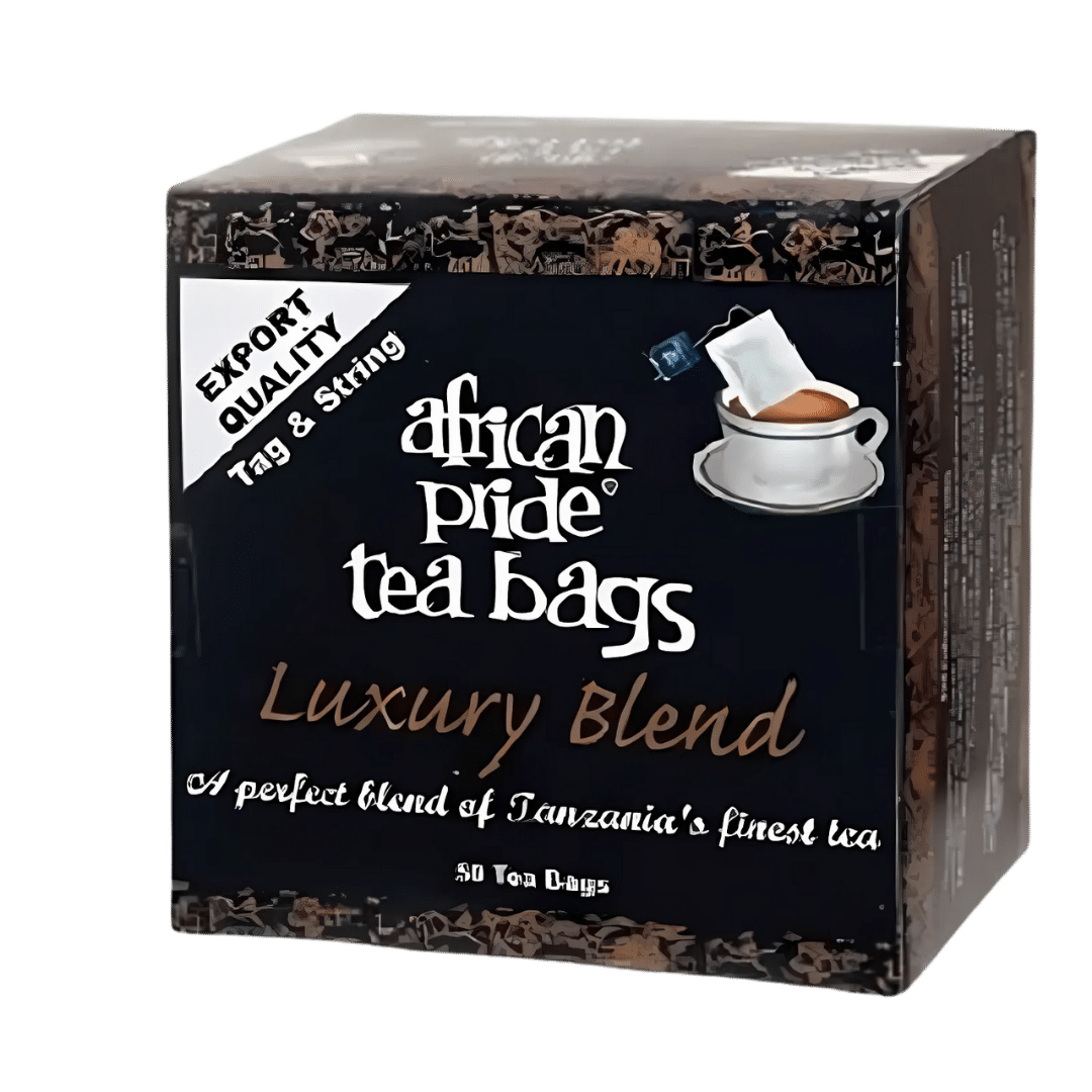 AFRICAN PRIDE LUXURY TEA BAGS 100G X 12