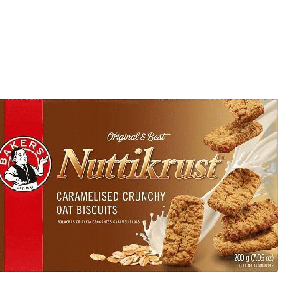BAKERS NUTTIKRUST 200GM X 12