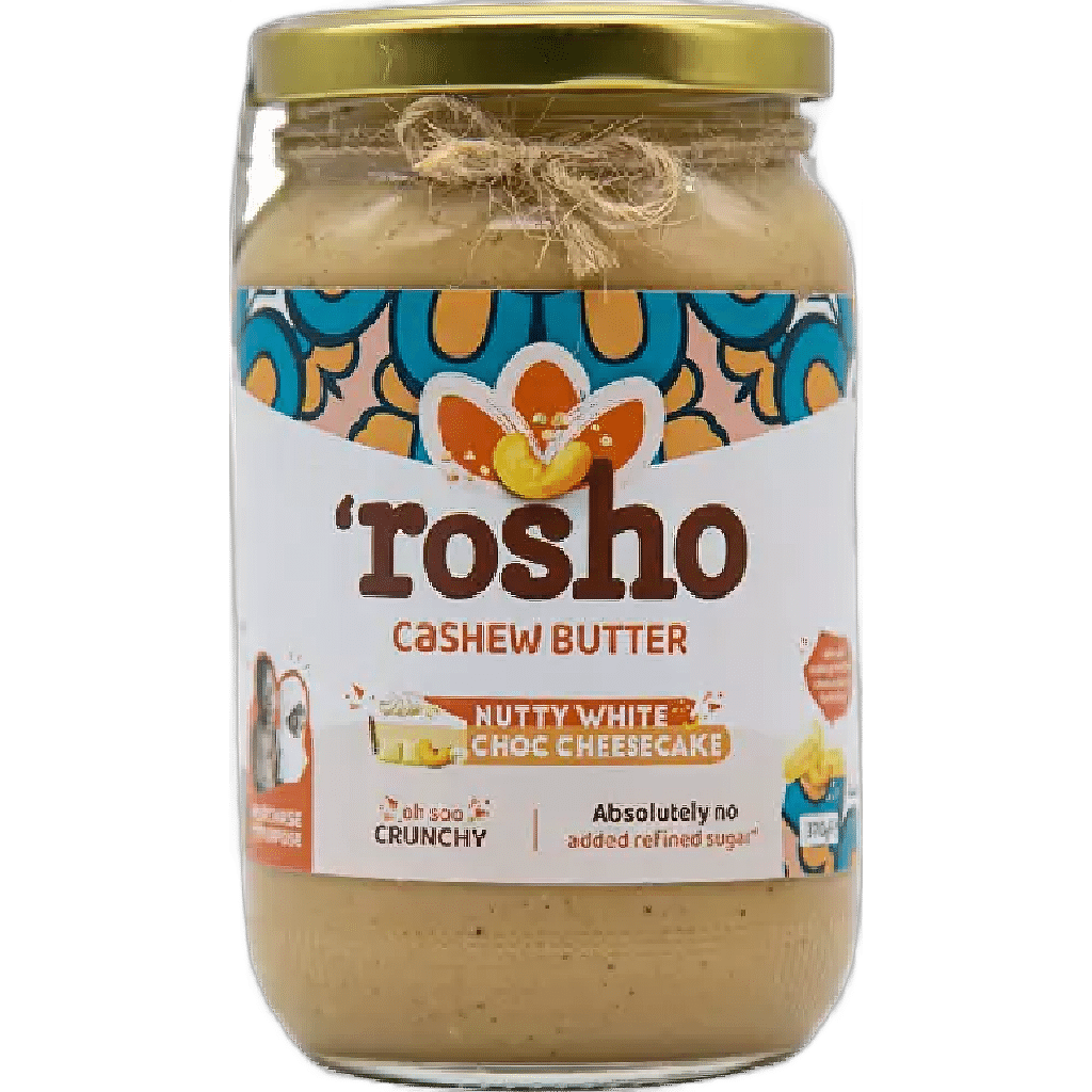 Rosho Cashew Butter 370g – Nutty White Choc Cheesecake