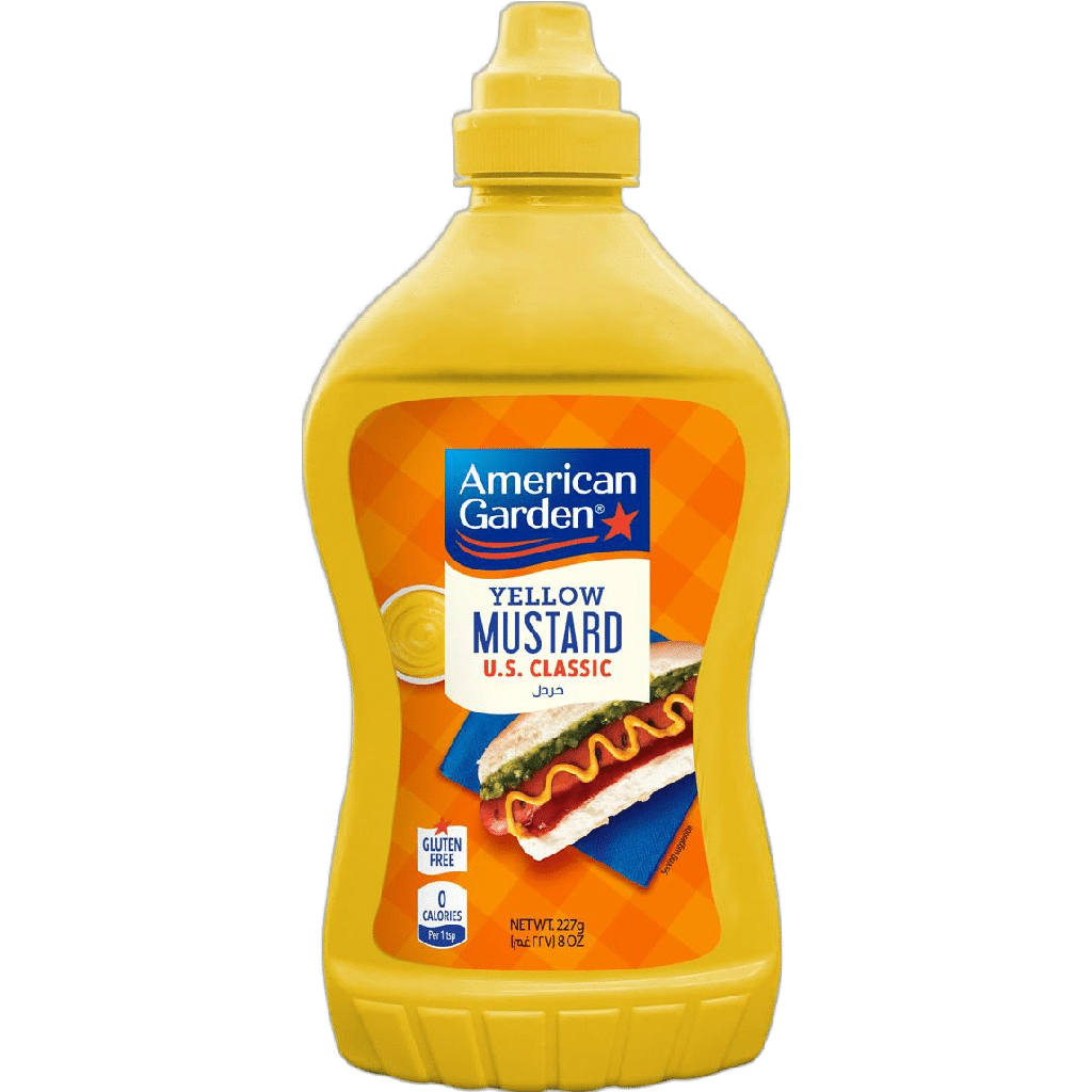 AMERICAN GARDEN MUSTARD 227GM