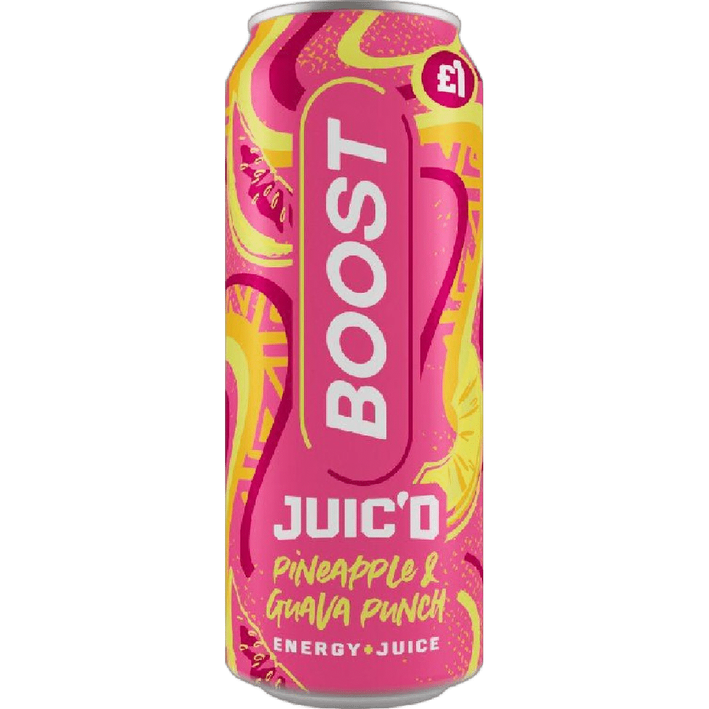 Boost Energy Juicd 500ml x 12 Pineapple & Guava
