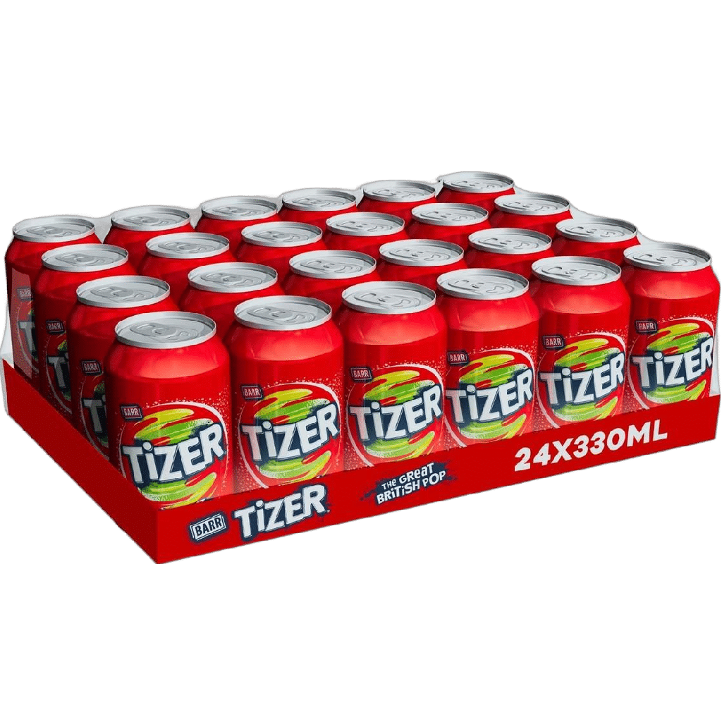 Barr Drink Can 330ml x 24 Tizer