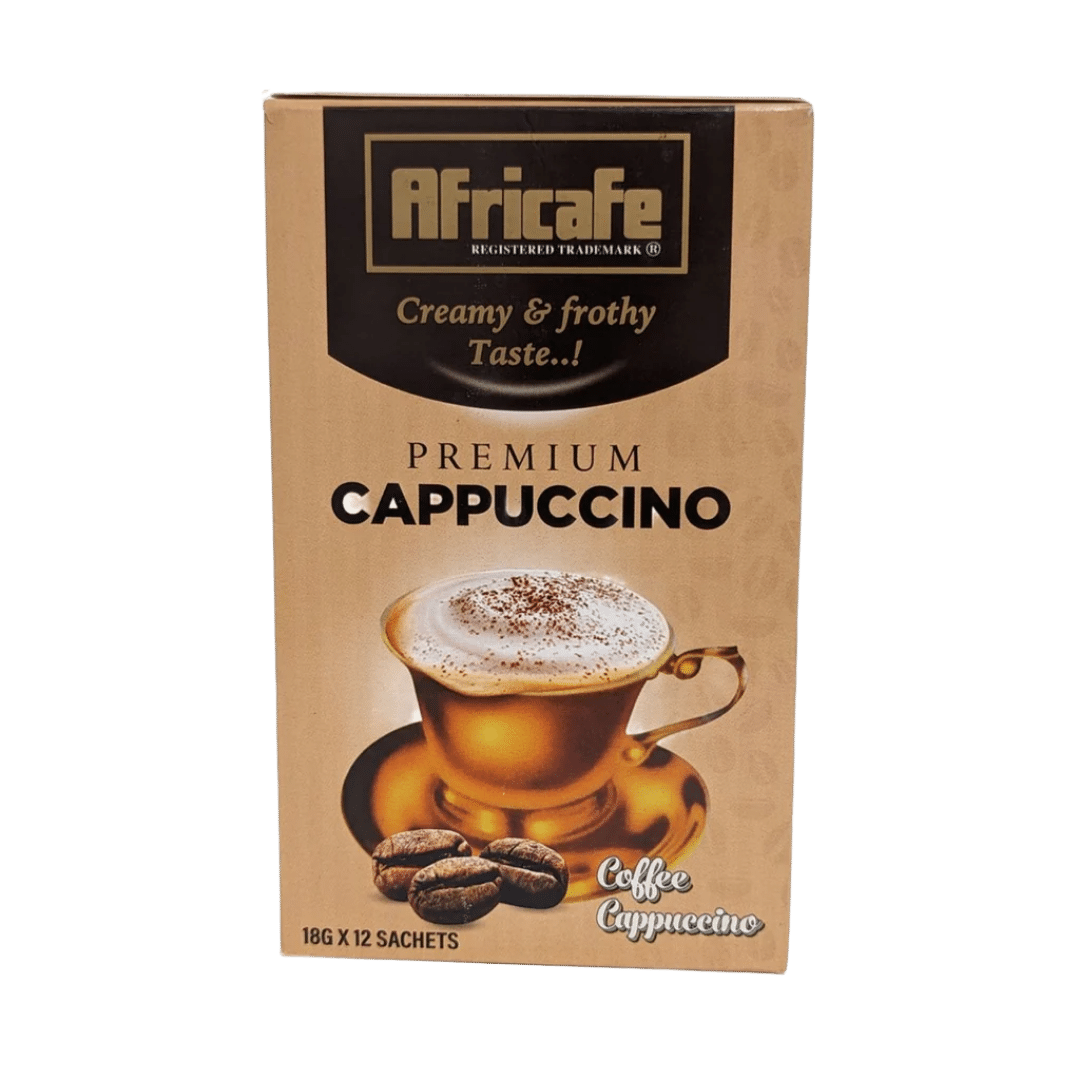 AFRICAFE CAPPUCCINO 18G X 12 X 12