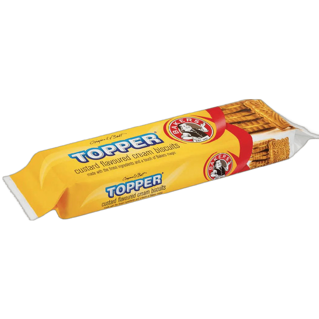 BAKERS TOPPERS CUSTARD 125g