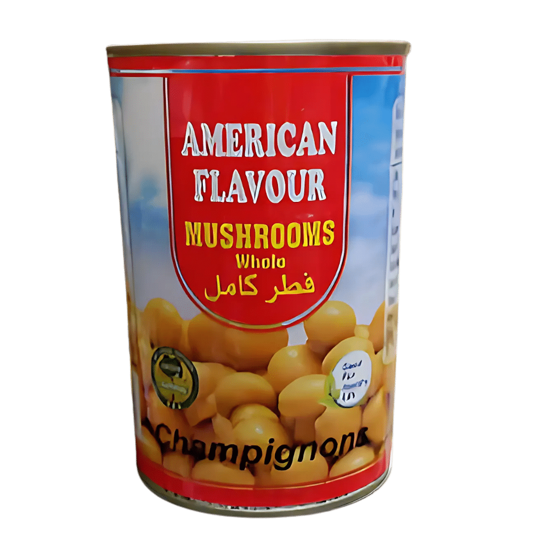 AMERICAN FLAVOUR MUSHROOM WHOLE 400G X 24