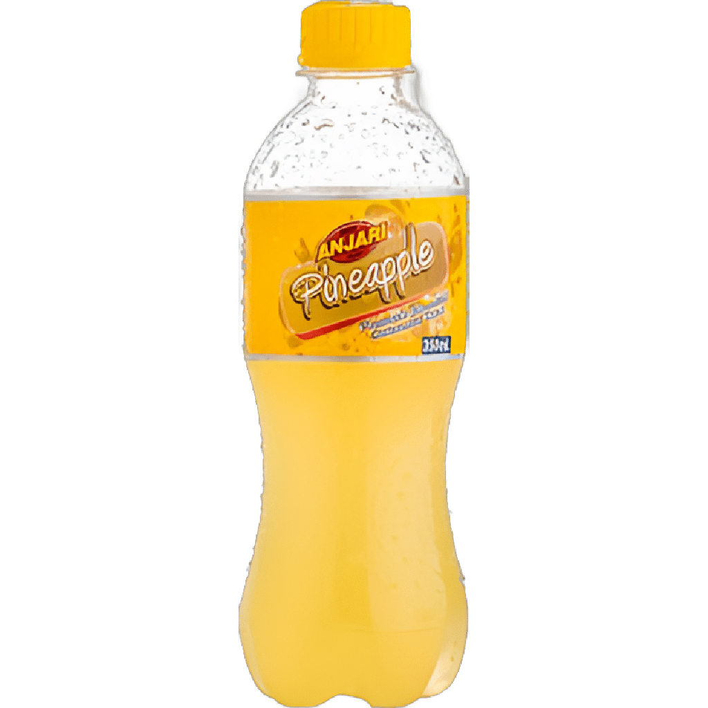 Anjari Soda 350ml x 12 Pineapple